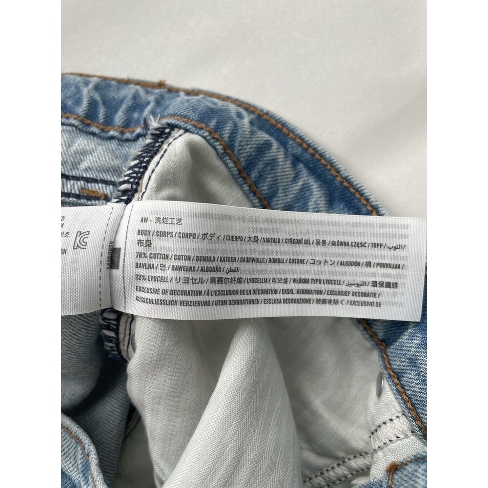 ABERCROMBIE & FITCH Womens Sz 10 Denim Maxi Skirt High Rise 90s Y2K Normcore - Picture 6 of 6